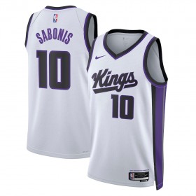 Dres Sacramento Kings Domantas Sabonis Nike 2023-24 Association Edition Bijela Swingman